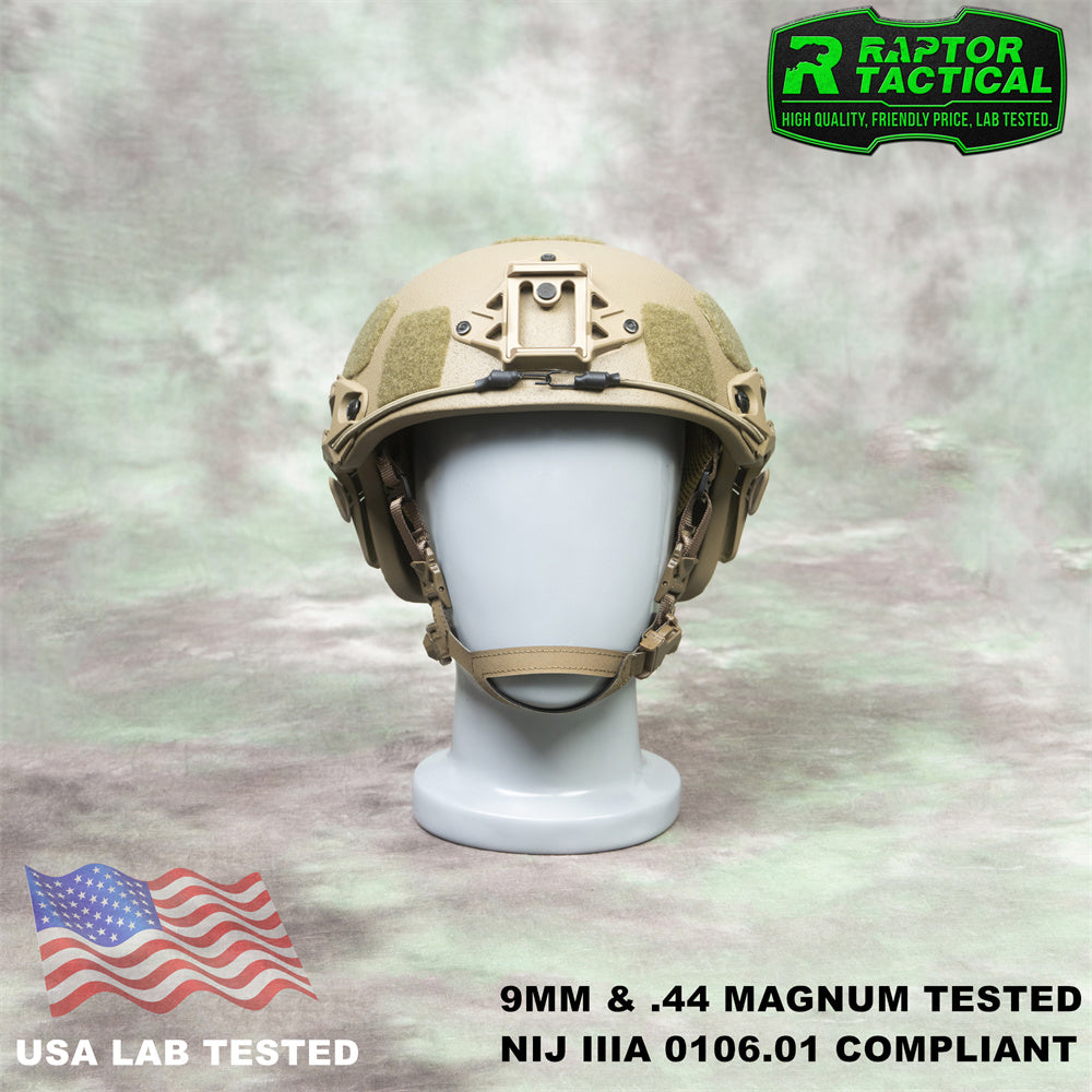 RAPTOR TACTICAL AIRFRAME VENTED BALLISTIC HELMET