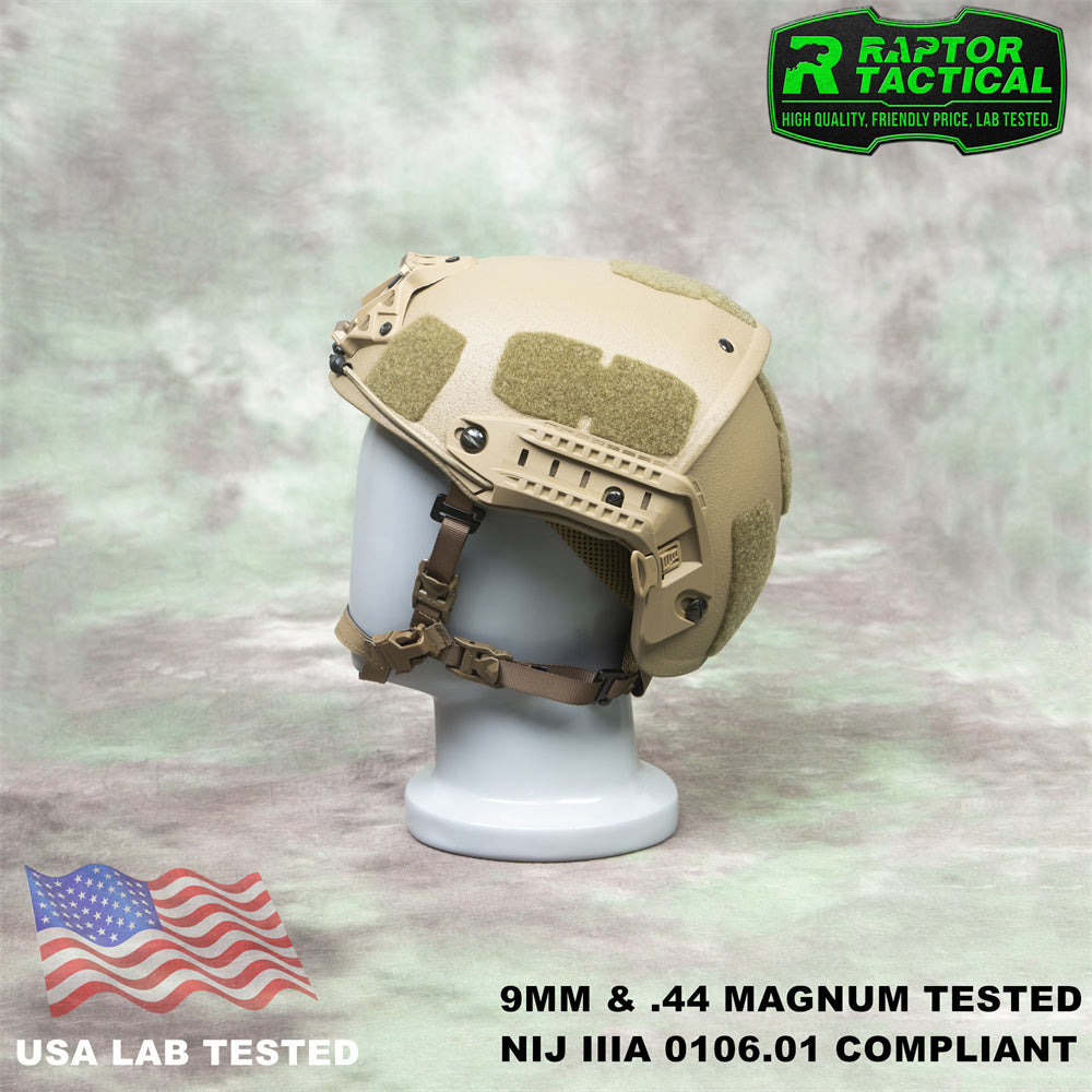 RAPTOR TACTICAL AIRFRAME VENTED BALLISTIC HELMET
