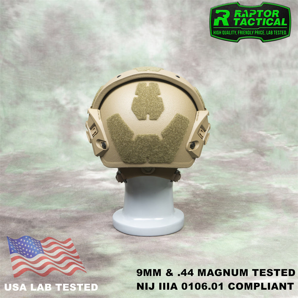 RAPTOR TACTICAL AIRFRAME VENTED BALLISTIC HELMET