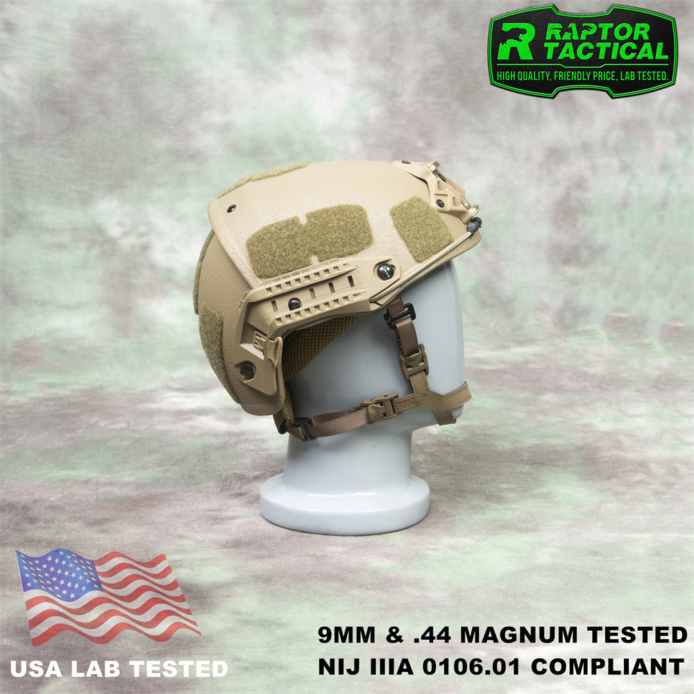 RAPTOR TACTICAL AIRFRAME VENTED BALLISTIC HELMET