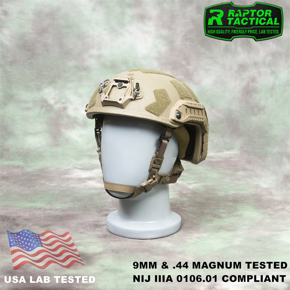 RAPTOR TACTICAL FAST SF CUT BALLISTIC HELMET