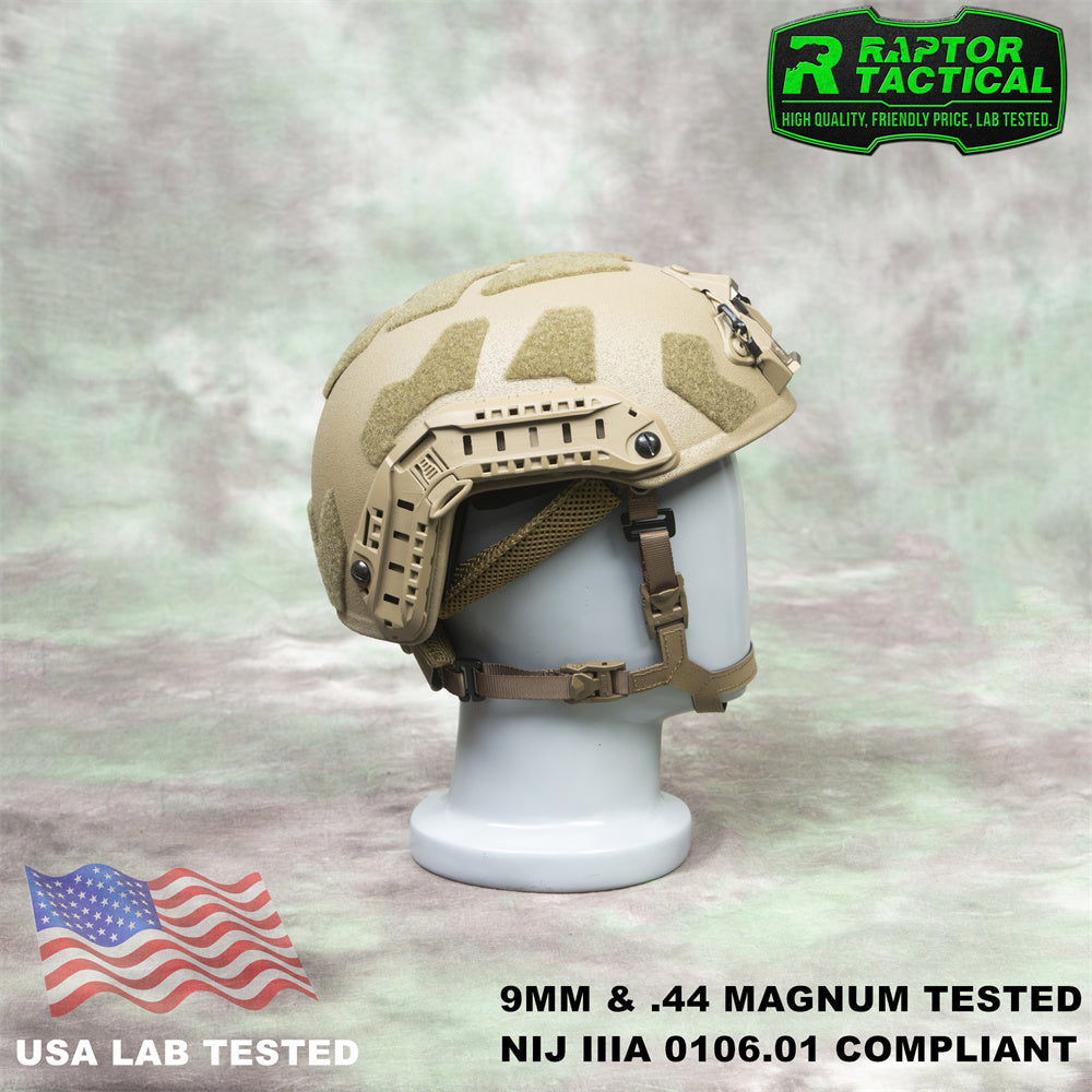 RAPTOR TACTICAL FAST SF CUT BALLISTIC HELMET