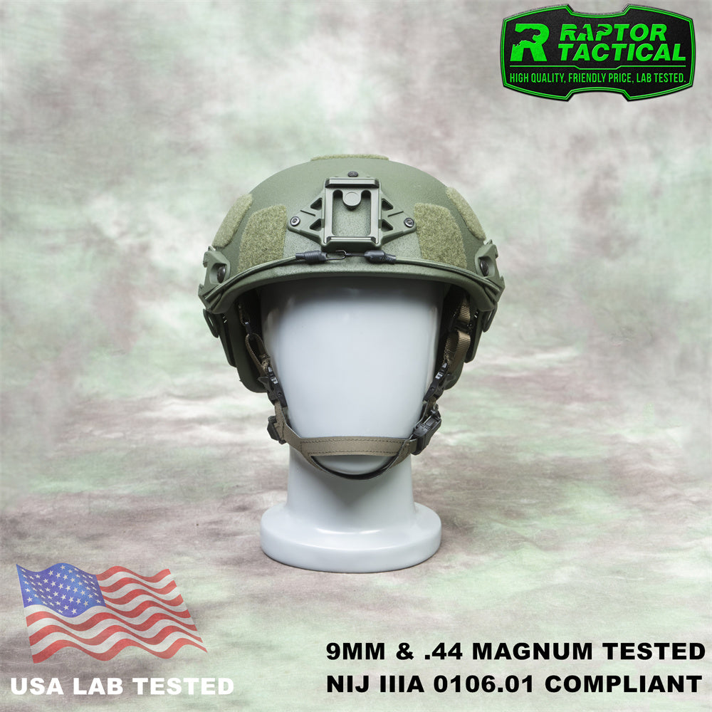 RAPTOR TACTICAL AIRFRAME VENTED BALLISTIC HELMET