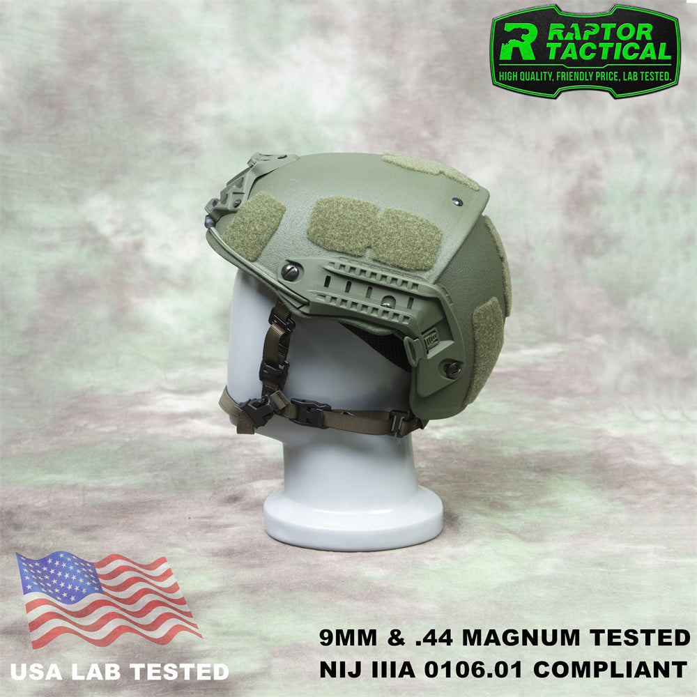 RAPTOR TACTICAL AIRFRAME VENTED BALLISTIC HELMET