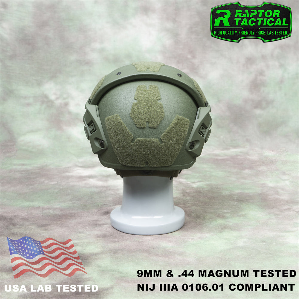 RAPTOR TACTICAL AIRFRAME VENTED BALLISTIC HELMET