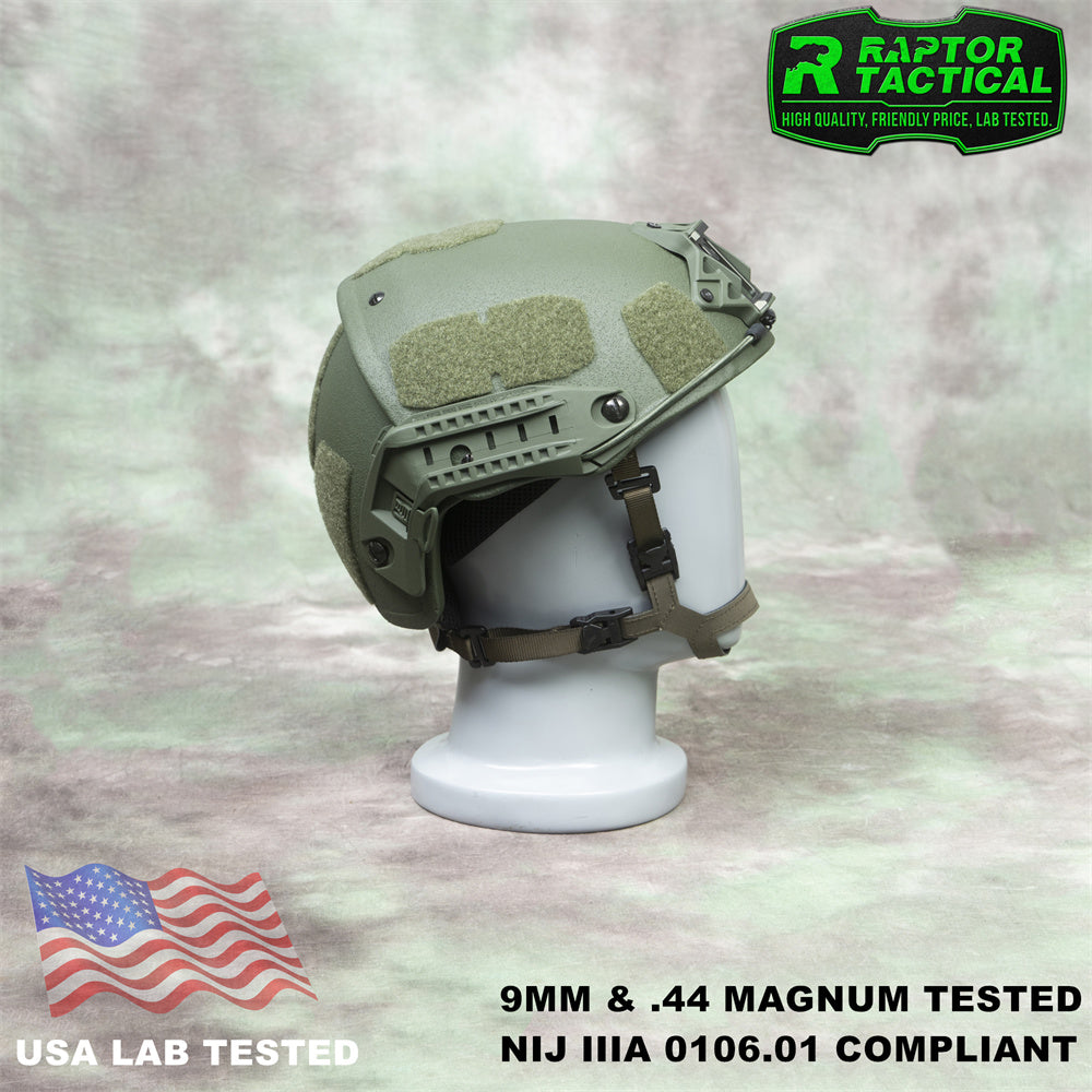 RAPTOR TACTICAL AIRFRAME VENTED BALLISTIC HELMET