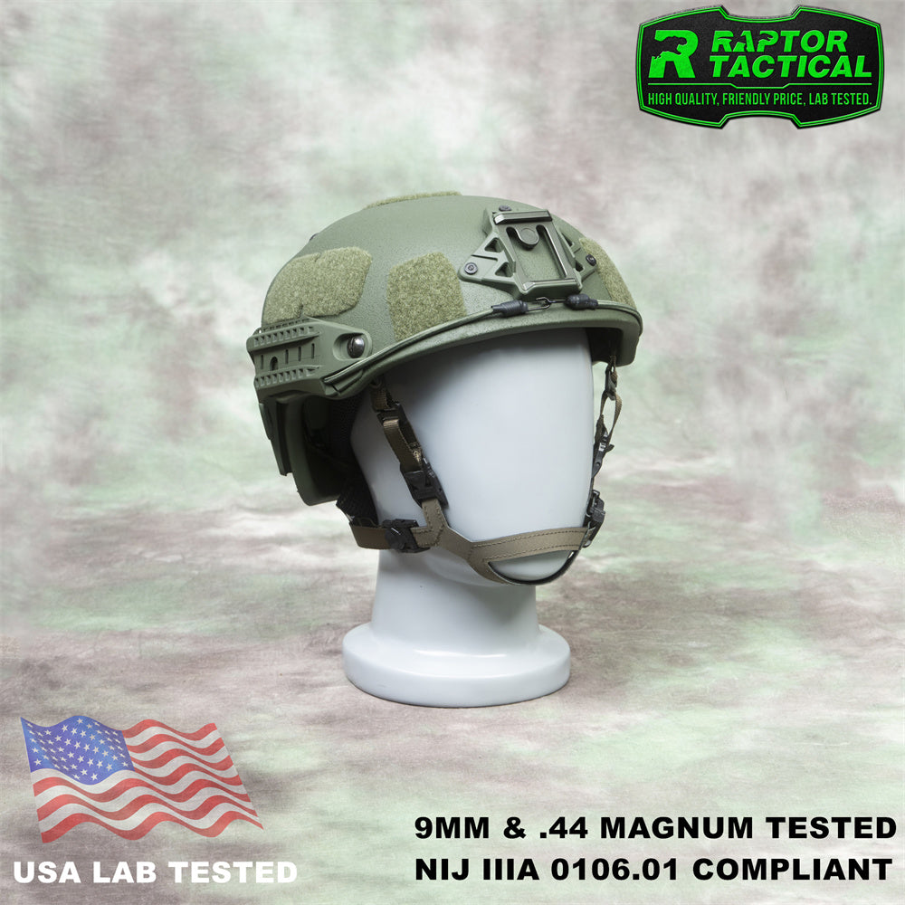 RAPTOR TACTICAL AIRFRAME VENTED BALLISTIC HELMET