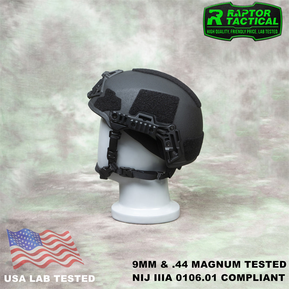 RAPTOR TACTICAL UHMWPE WENDY SL STYLE HIGH CUT BALLISTIC HELMET