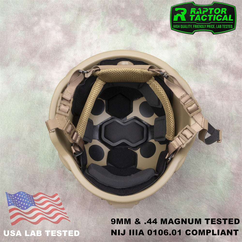 RAPTOR TACTICAL MICH ARC BALLISTIC HELMET