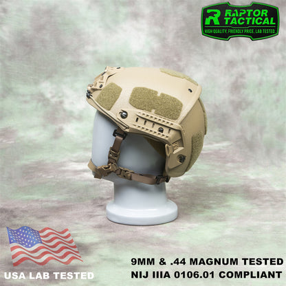 RAPTOR TACTICAL AIRFRAME VENTED BALLISTIC HELMET