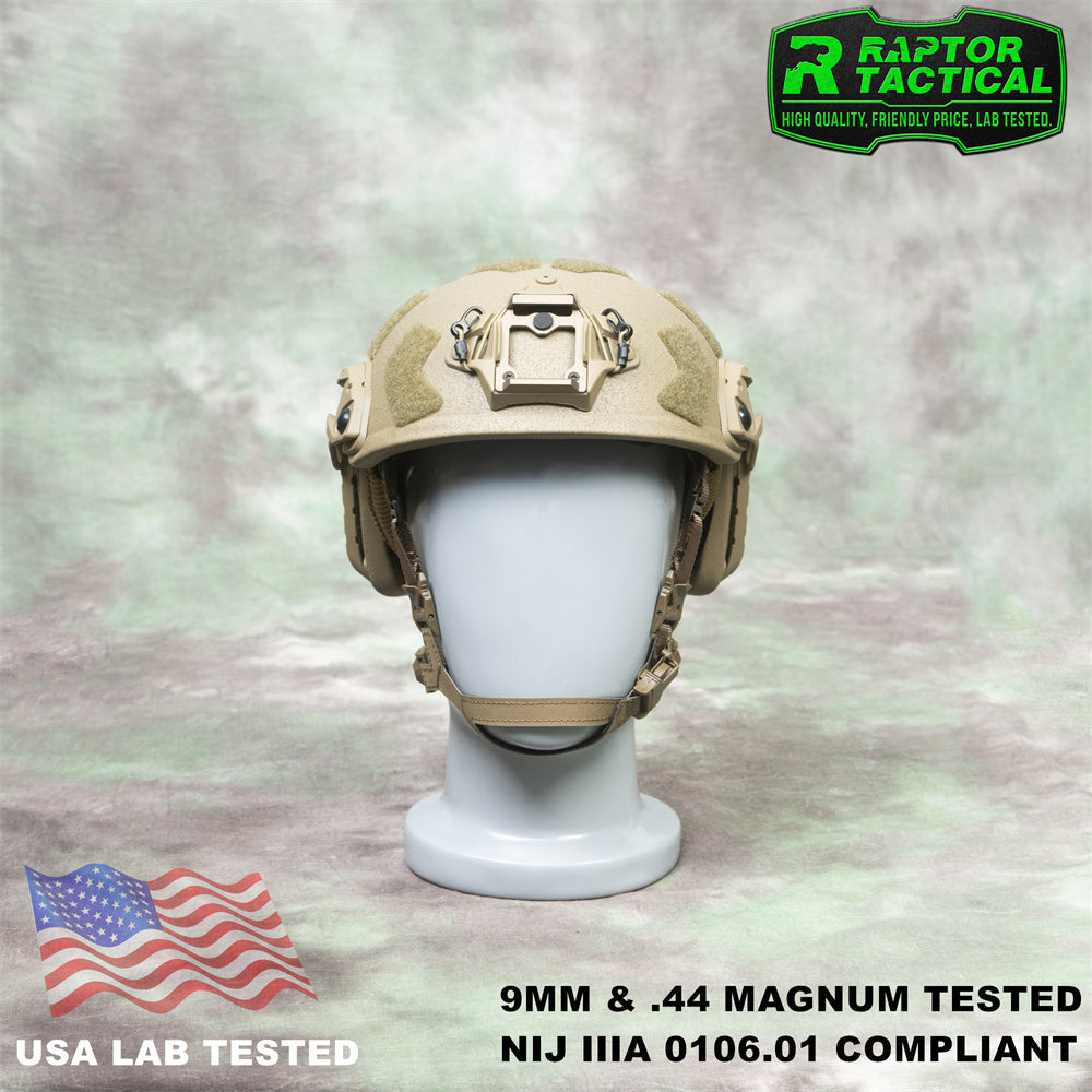 RAPTOR TACTICAL FAST SF CUT BALLISTIC HELMET