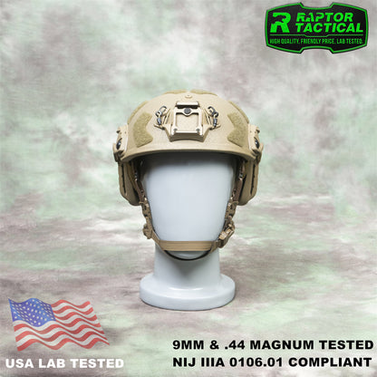 RAPTOR TACTICAL FAST SF CUT BALLISTIC HELMET