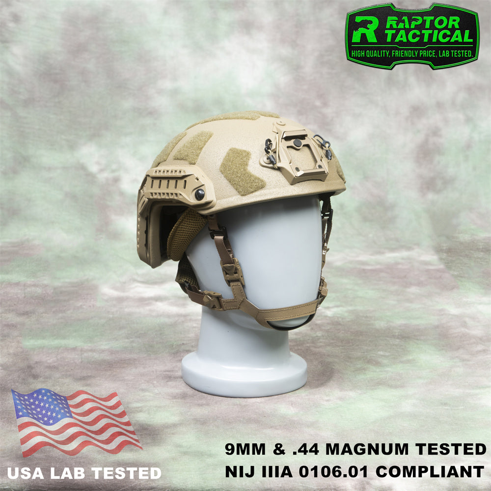 RAPTOR TACTICAL FAST SF CUT BALLISTIC HELMET