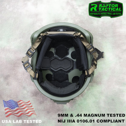 RAPTOR TACTICAL FAST SF CUT BALLISTIC HELMET