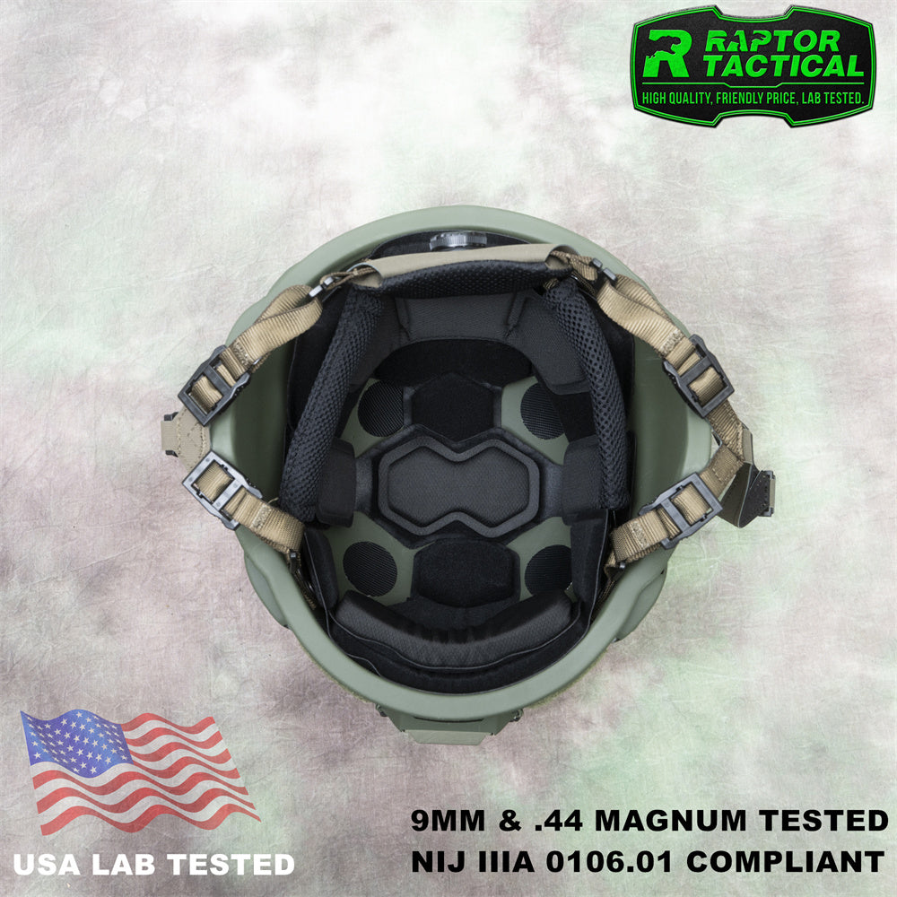 RAPTOR TACTICAL MICH ARC BALLISTIC HELMET