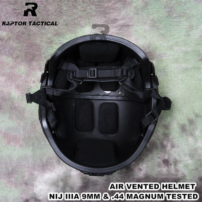 RAPTOR TACTICAL AIRFRAME VENTED BALLISTIC HELMET