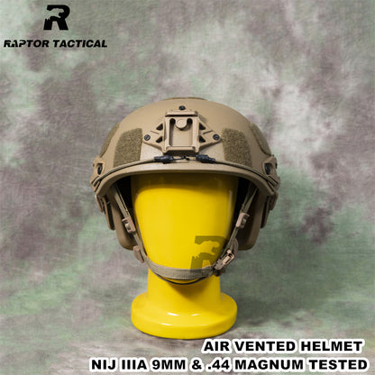 RAPTOR TACTICAL AIRFRAME VENTED BALLISTIC HELMET