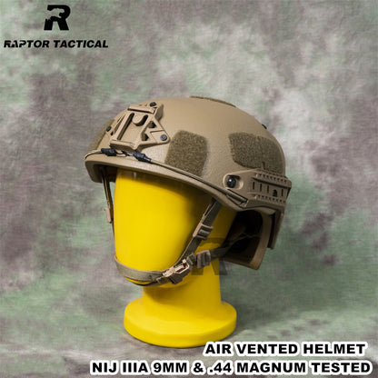 RAPTOR TACTICAL AIRFRAME VENTED BALLISTIC HELMET