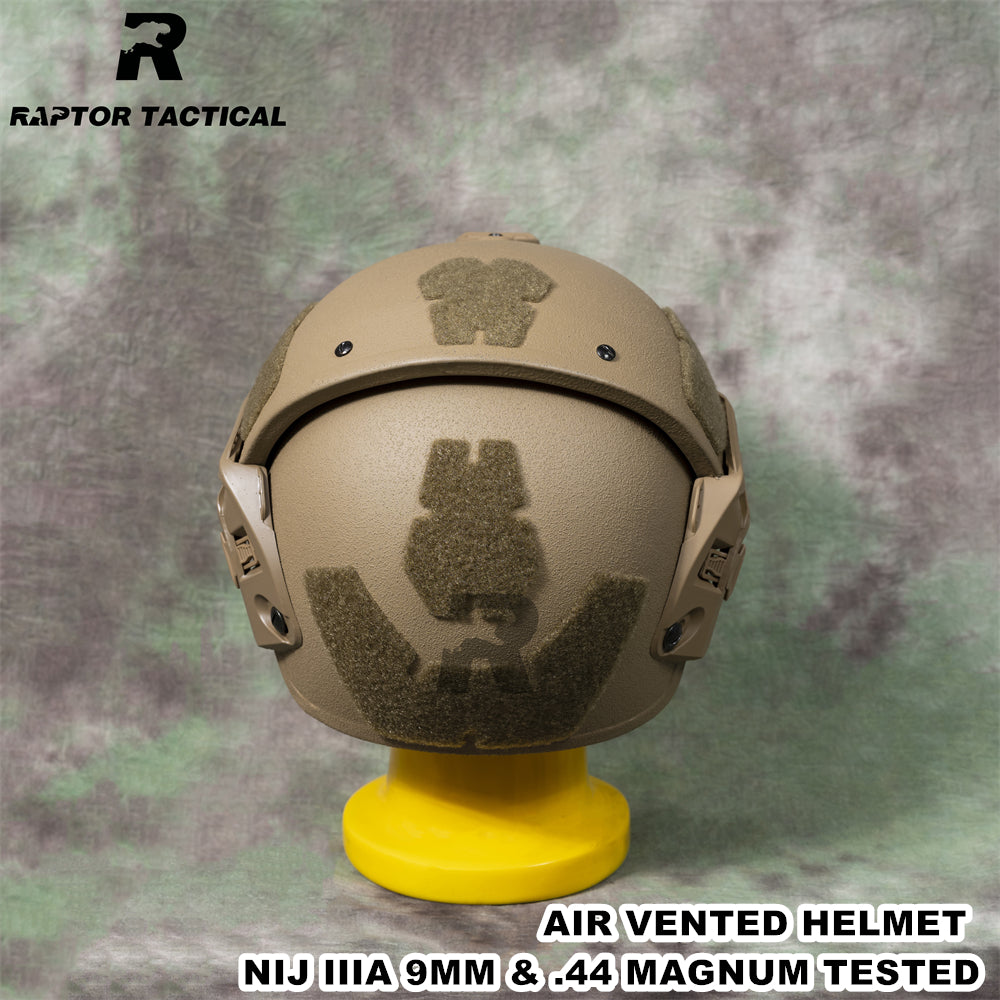 RAPTOR TACTICAL AIRFRAME VENTED BALLISTIC HELMET