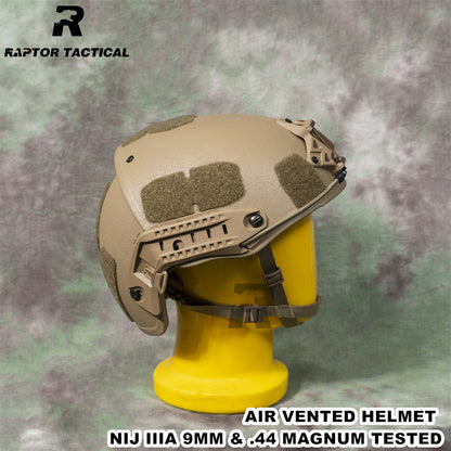 RAPTOR TACTICAL AIRFRAME VENTED BALLISTIC HELMET