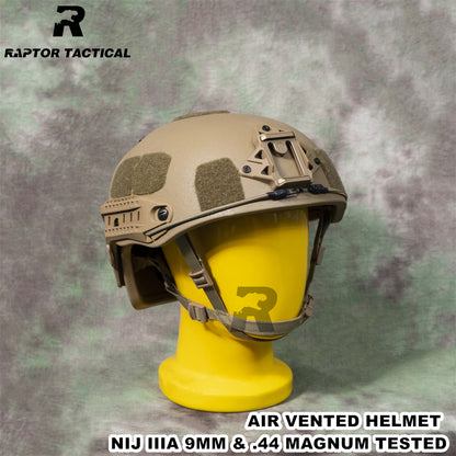 RAPTOR TACTICAL AIRFRAME VENTED BALLISTIC HELMET