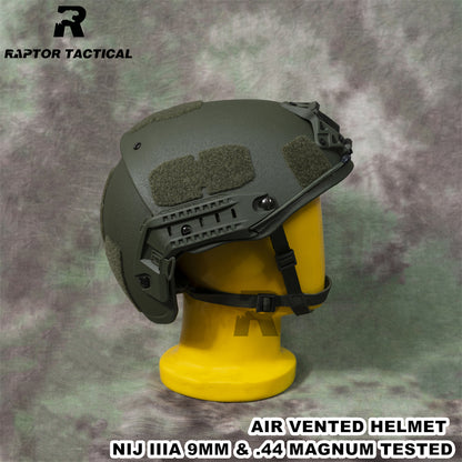 RAPTOR TACTICAL AIRFRAME VENTED BALLISTIC HELMET