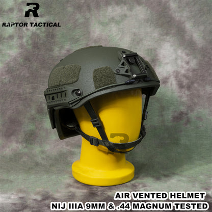 RAPTOR TACTICAL AIRFRAME VENTED BALLISTIC HELMET