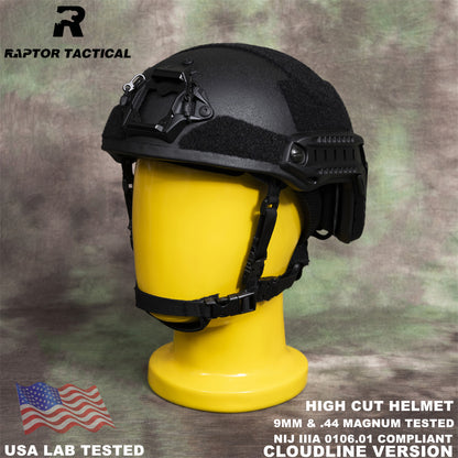 RAPTOR TACTICAL FAST HIGH CUT BALLISTIC HELMET