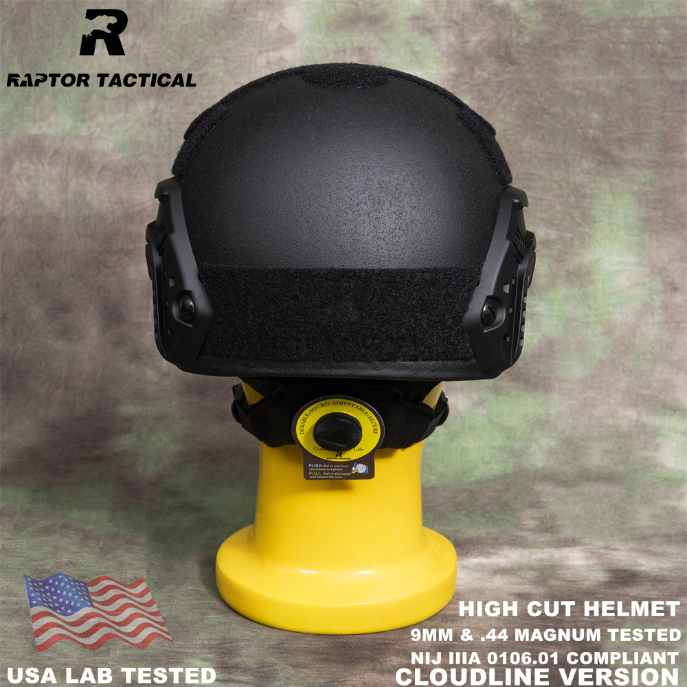 RAPTOR TACTICAL FAST HIGH CUT BALLISTIC HELMET