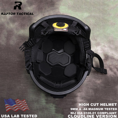 RAPTOR TACTICAL FAST HIGH CUT BALLISTIC HELMET