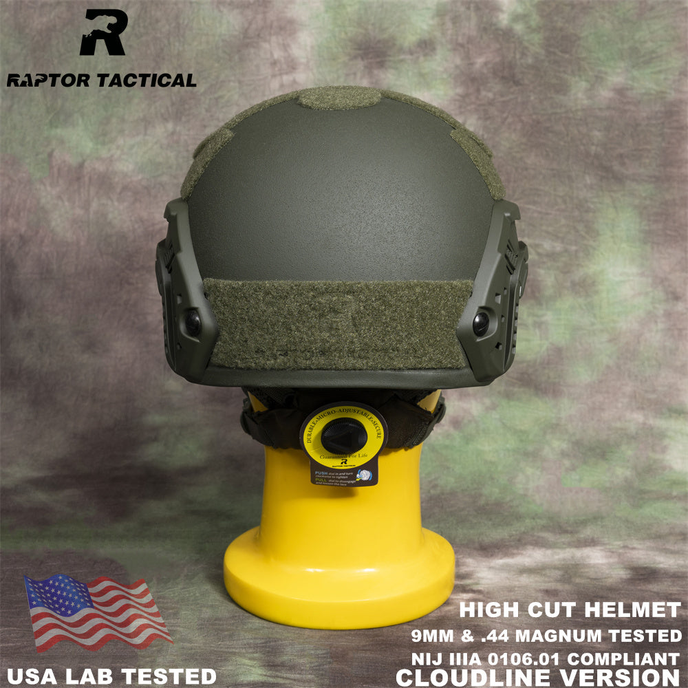 RAPTOR TACTICAL FAST HIGH CUT BALLISTIC HELMET