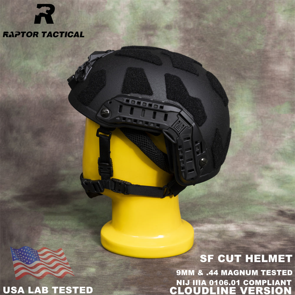 RAPTOR TACTICAL FAST SF CUT BALLISTIC HELMET