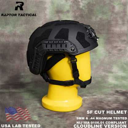 RAPTOR TACTICAL FAST SF CUT BALLISTIC HELMET