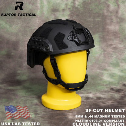 RAPTOR TACTICAL FAST SF CUT BALLISTIC HELMET