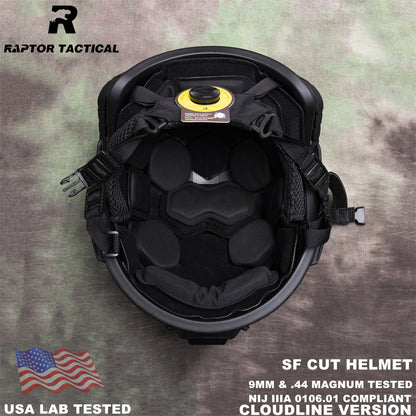 RAPTOR TACTICAL FAST SF CUT BALLISTIC HELMET