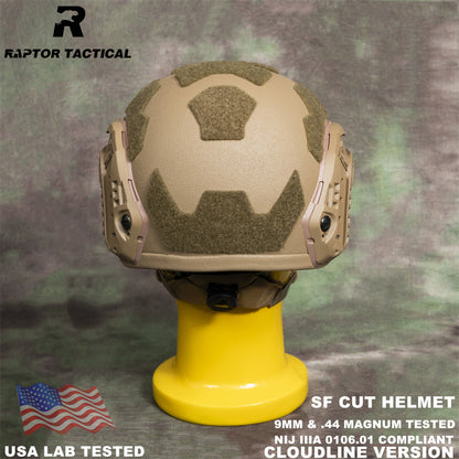 RAPTOR TACTICAL FAST SF CUT BALLISTIC HELMET