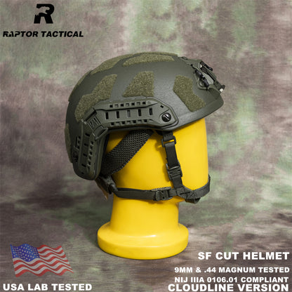 RAPTOR TACTICAL FAST SF CUT BALLISTIC HELMET