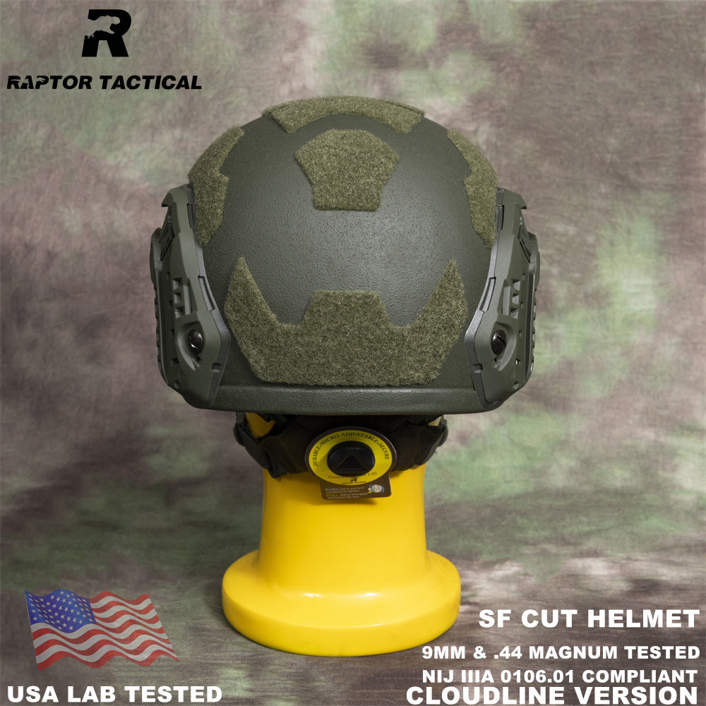 RAPTOR TACTICAL FAST SF CUT BALLISTIC HELMET