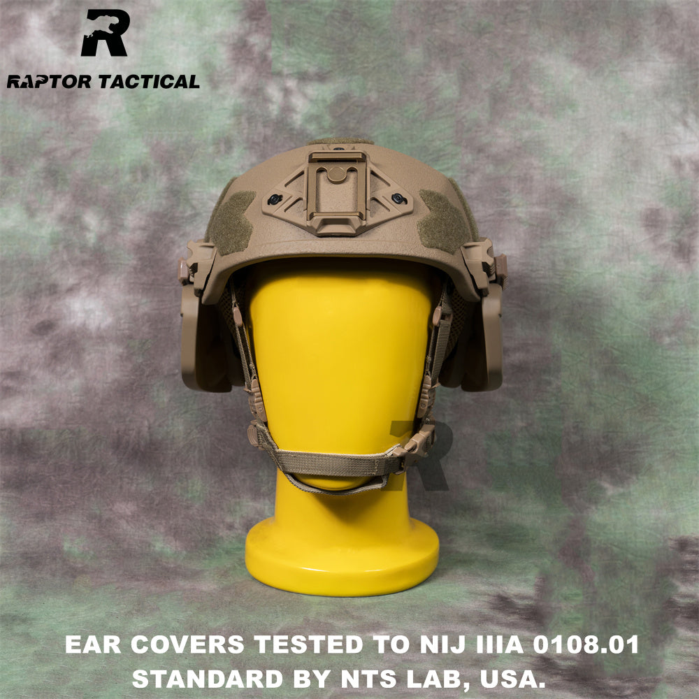 RAPTOR TACTICAL BALLISTIC EAR COVER FOR WENDY HELMET