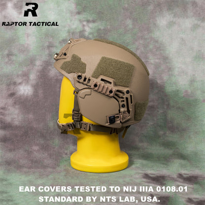 RAPTOR TACTICAL BALLISTIC EAR COVER FOR WENDY HELMET