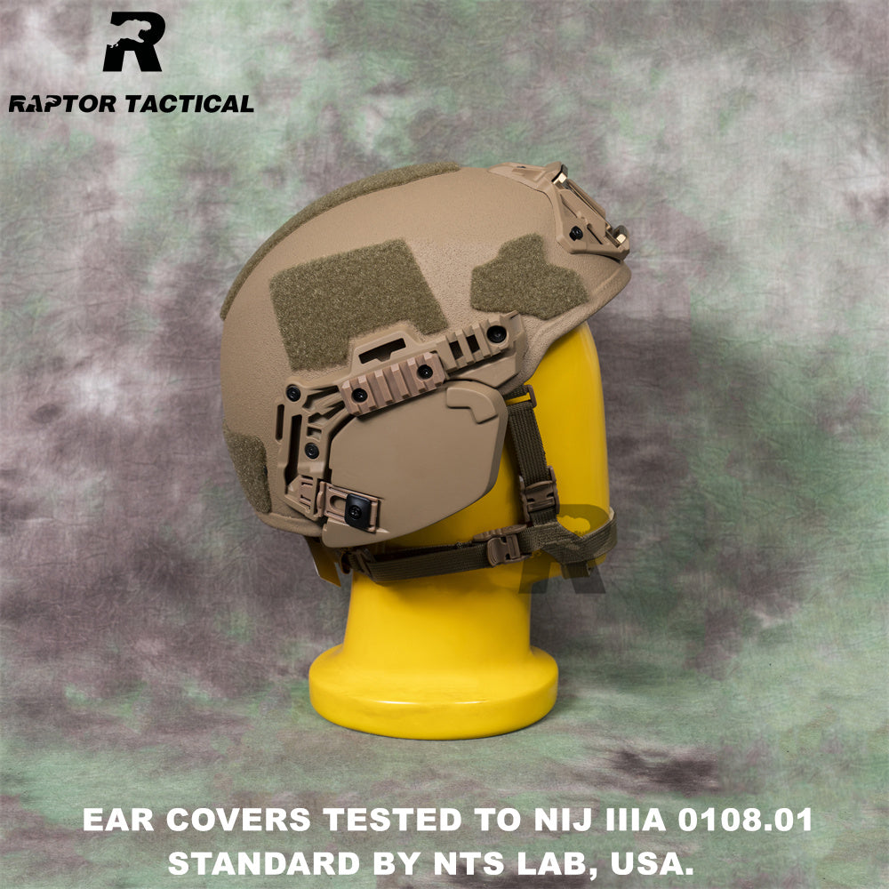 RAPTOR TACTICAL BALLISTIC EAR COVER FOR WENDY HELMET