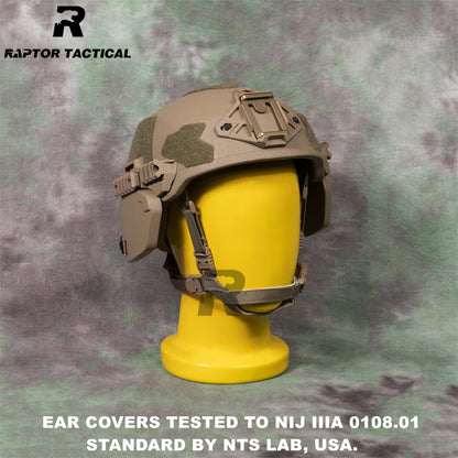 RAPTOR TACTICAL BALLISTIC EAR COVER FOR WENDY HELMET