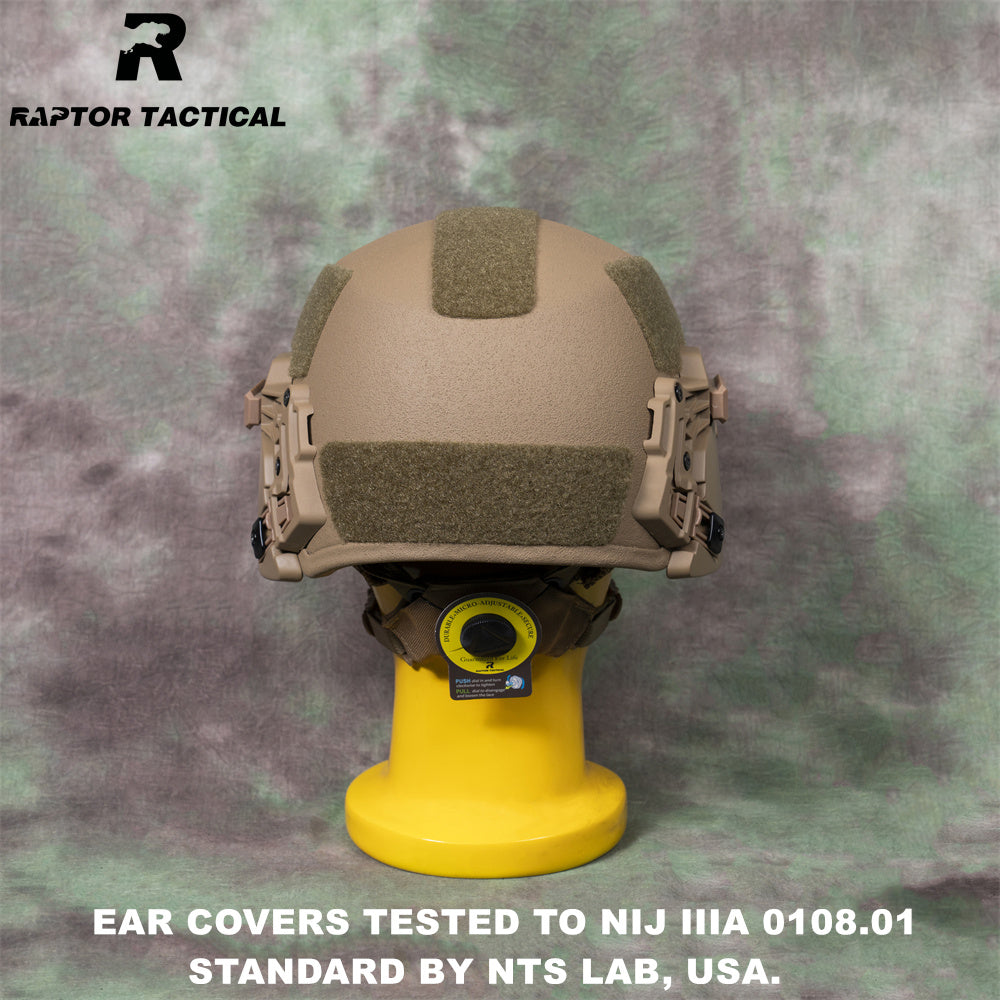 RAPTOR TACTICAL BALLISTIC EAR COVER FOR WENDY HELMET