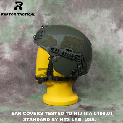 RAPTOR TACTICAL BALLISTIC EAR COVER FOR WENDY HELMET