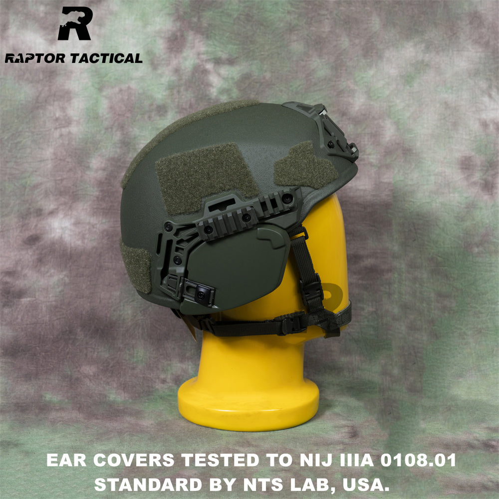 RAPTOR TACTICAL BALLISTIC EAR COVER FOR WENDY HELMET