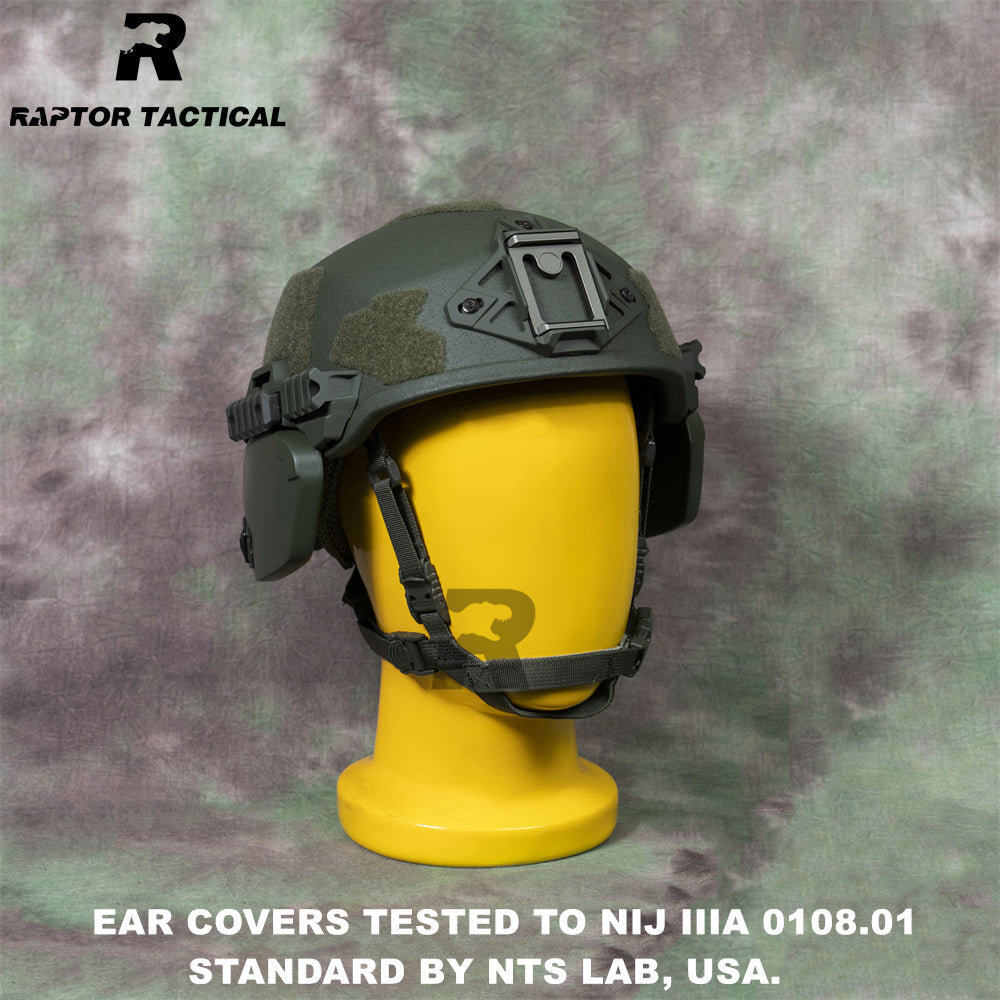 RAPTOR TACTICAL BALLISTIC EAR COVER FOR WENDY HELMET