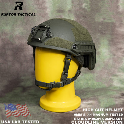 RAPTOR TACTICAL FAST HIGH CUT BALLISTIC HELMET