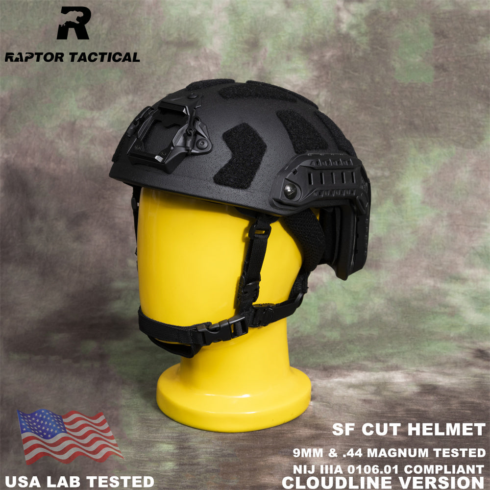 RAPTOR TACTICAL FAST SF CUT BALLISTIC HELMET