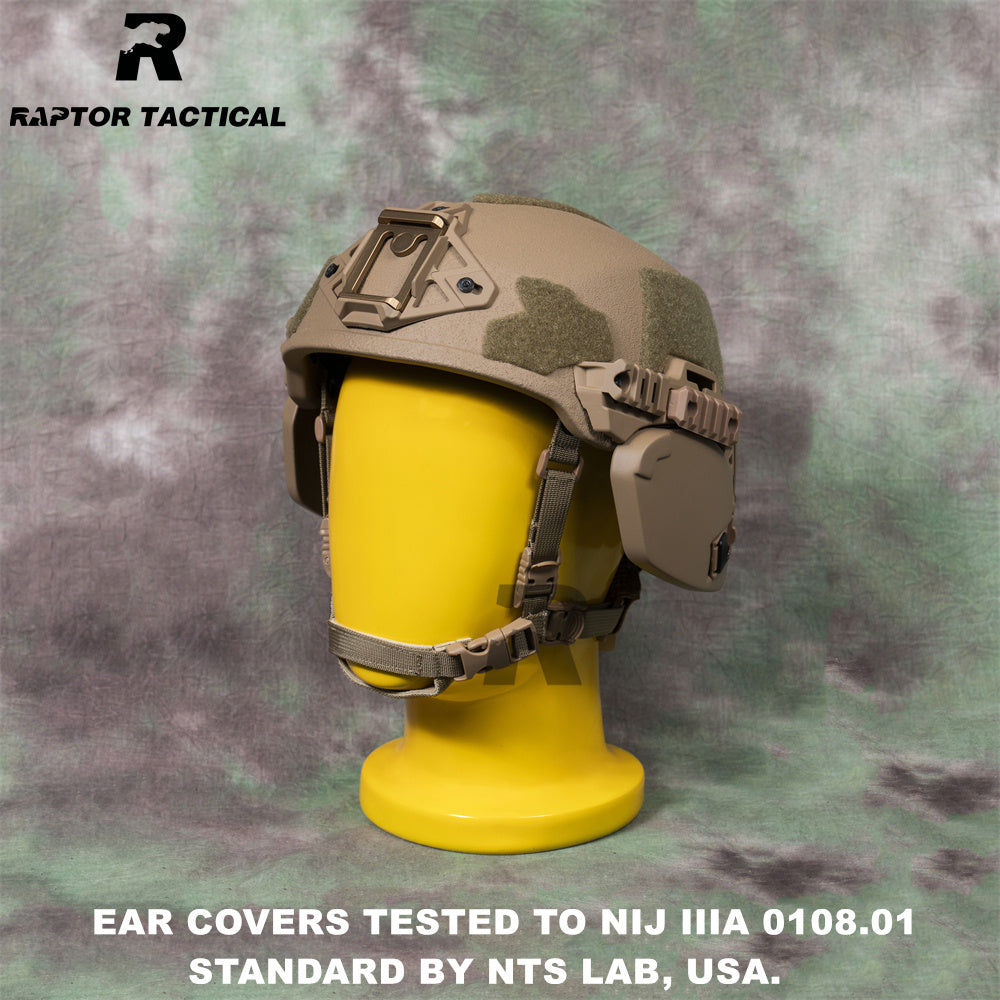 RAPTOR TACTICAL BALLISTIC EAR COVER FOR WENDY HELMET