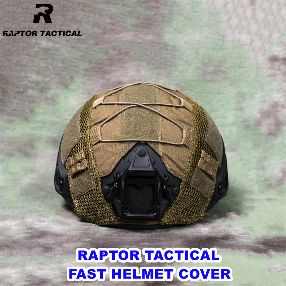 RAPTOR TACTICAL HELMET COVER FOR FAST HIGH CUT HELMET